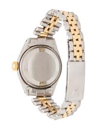 ROLEX, REF. 6917 18K YELLOW GOLD AND STAINLESS STEEL 'OYSTER PERPETUAL DATE' WRISTWATCH