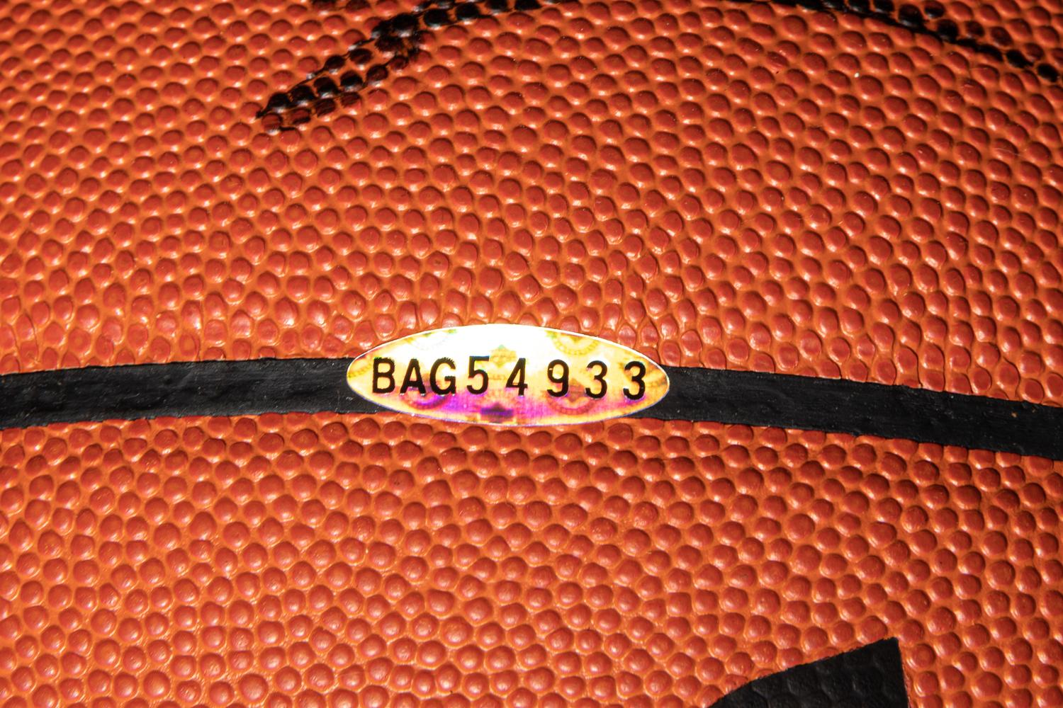 A Michael Jordan Signed Autograph Spalding NBA Game Ball (Upper Deck Authenticated)