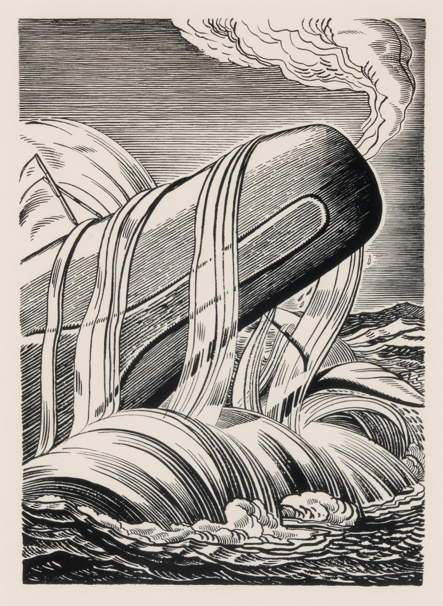 Eight Illustrations for Melville's Moby Dick , or The Whale
