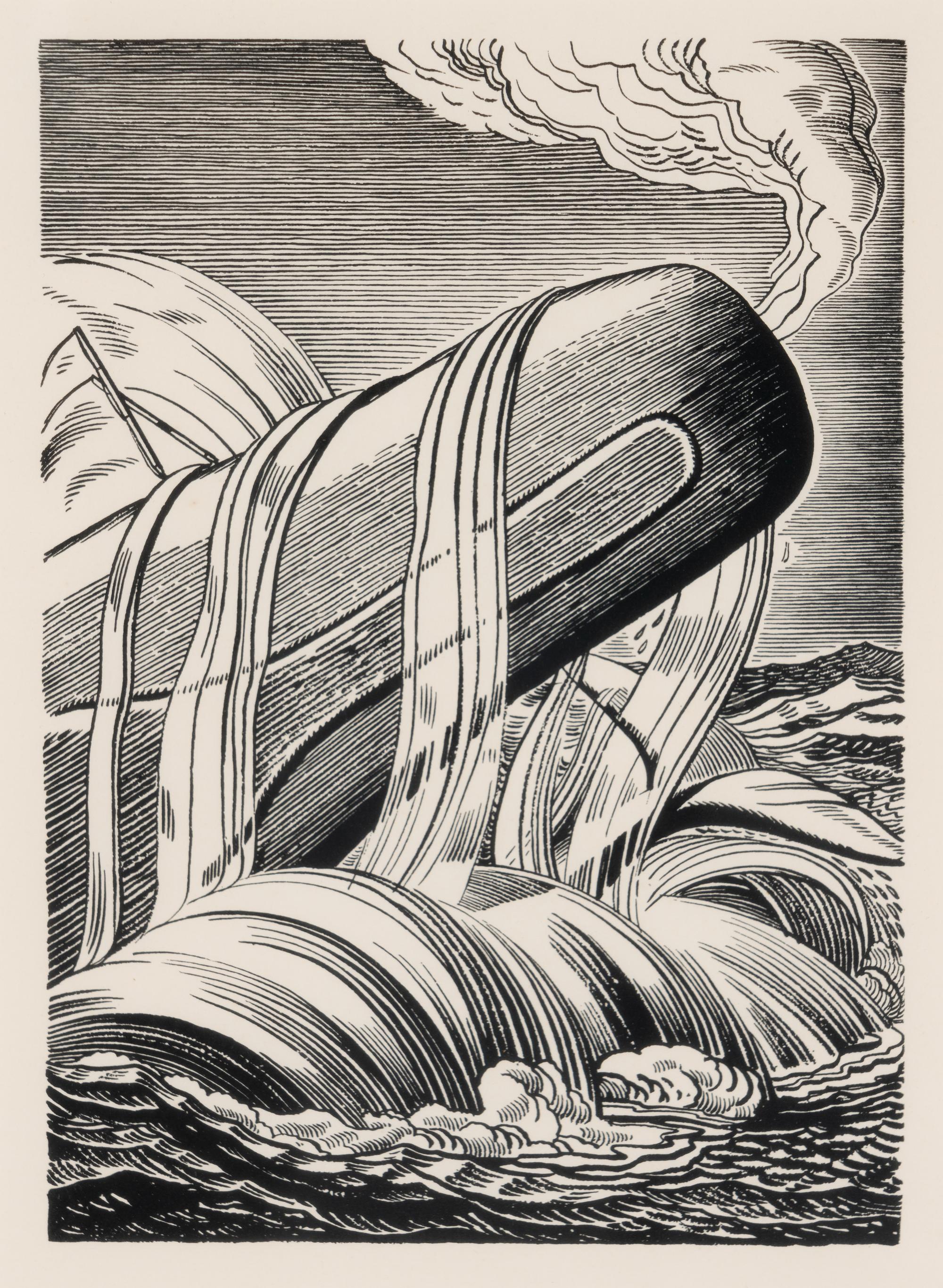 Eight Illustrations for Melville's Moby Dick , or The Whale