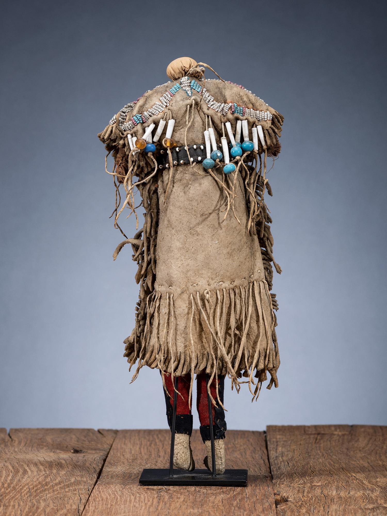 Plateau Beaded Hide Doll