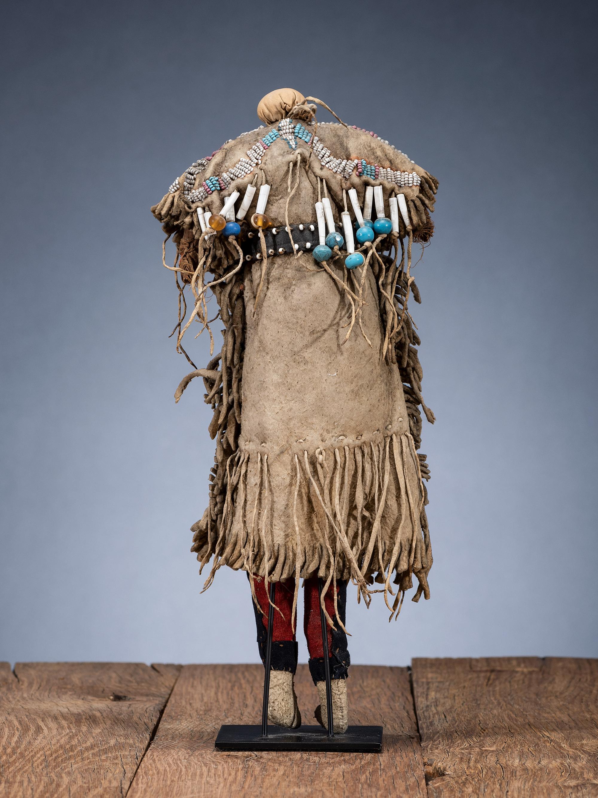 Plateau Beaded Hide Doll