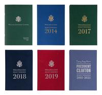 CLINTON, William. Selected Remarks . 7 volumes, various dates. FIRST EDITIONS. Two are INSCRIBED BY PRESIDENT BILL CLINTON.