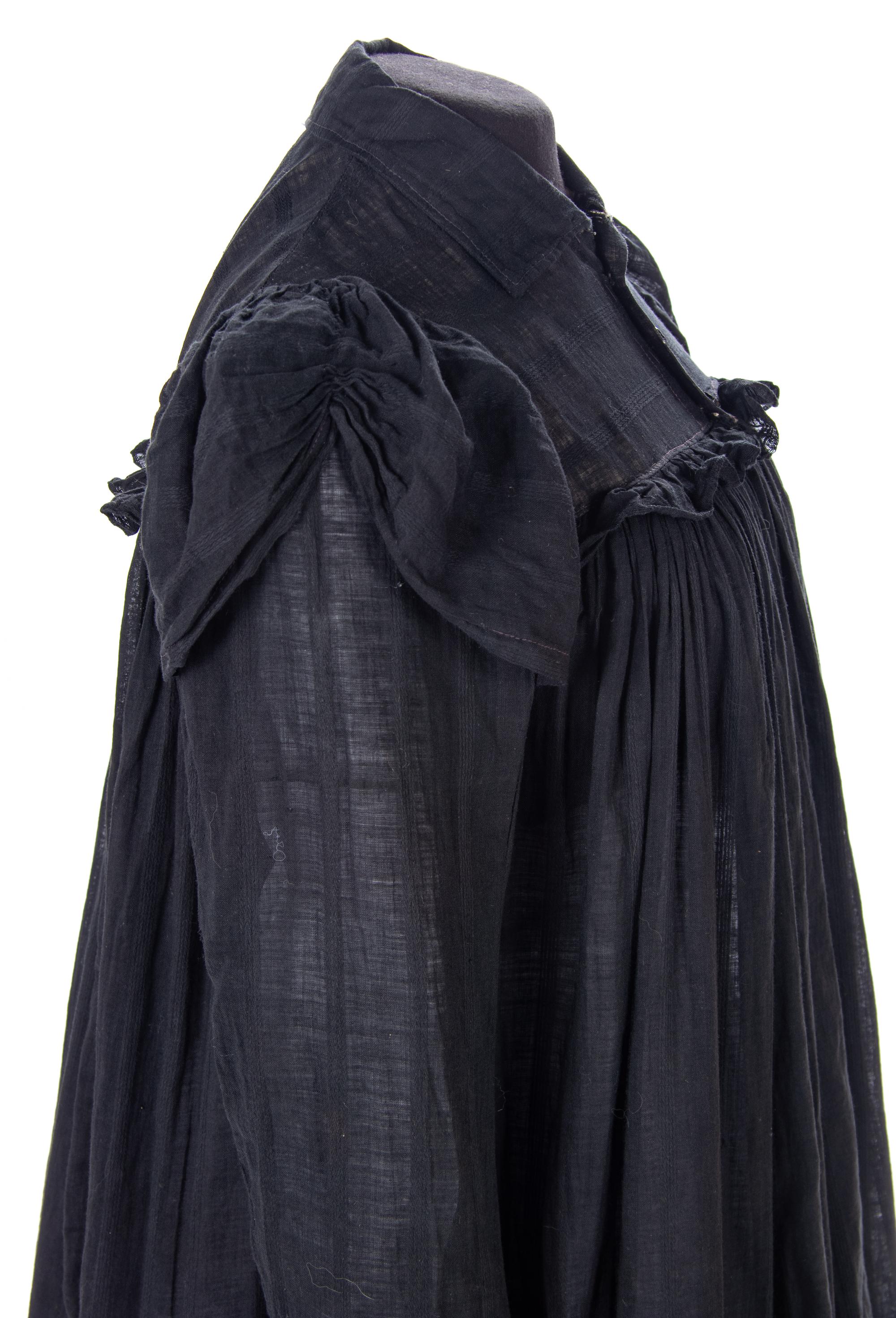 Two Cotton Day/Home Dresses, 1890s