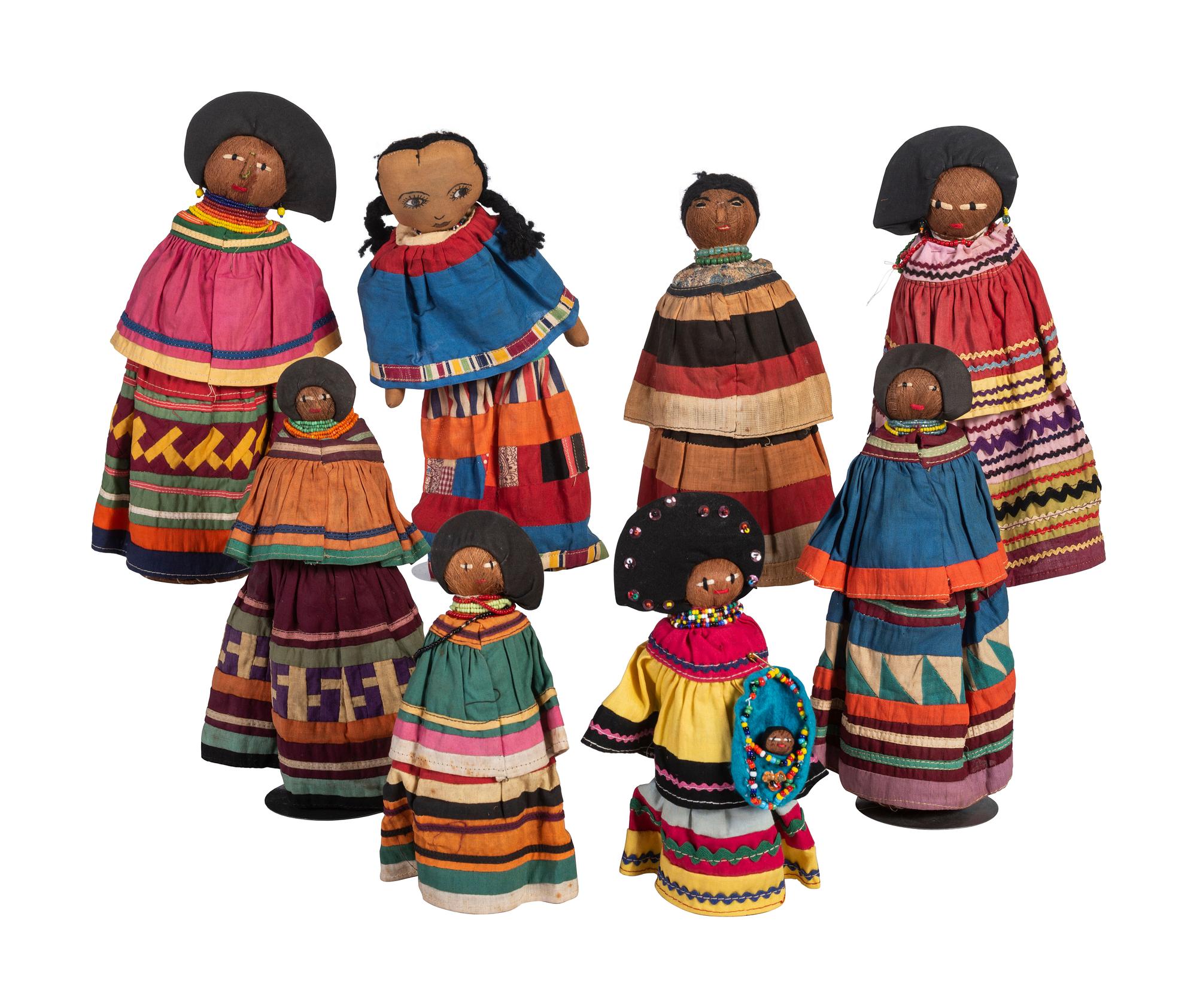 Collection of Seminole Dolls