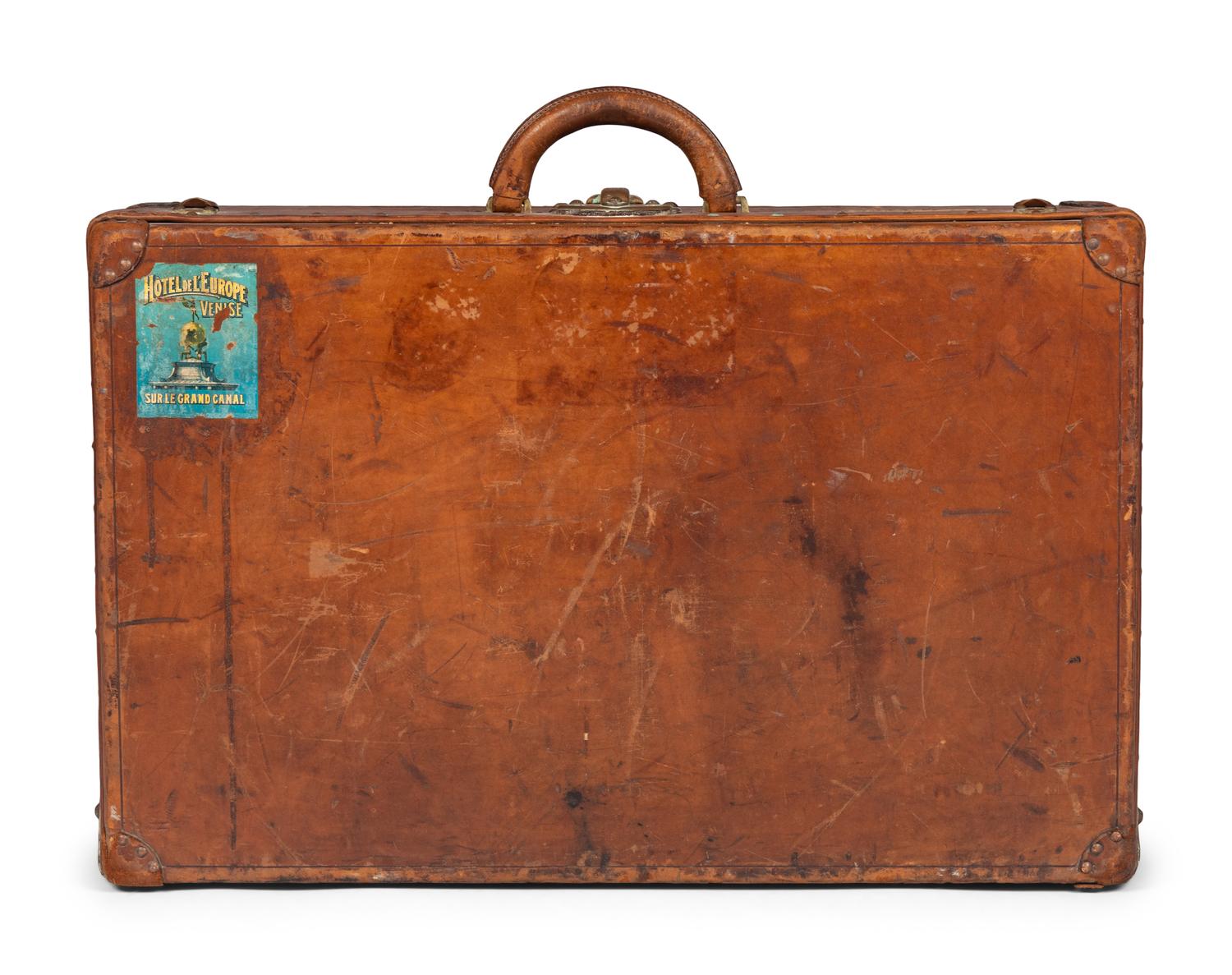 Louis Vuitton Hard-Sided Suitcase, Early 20th Century