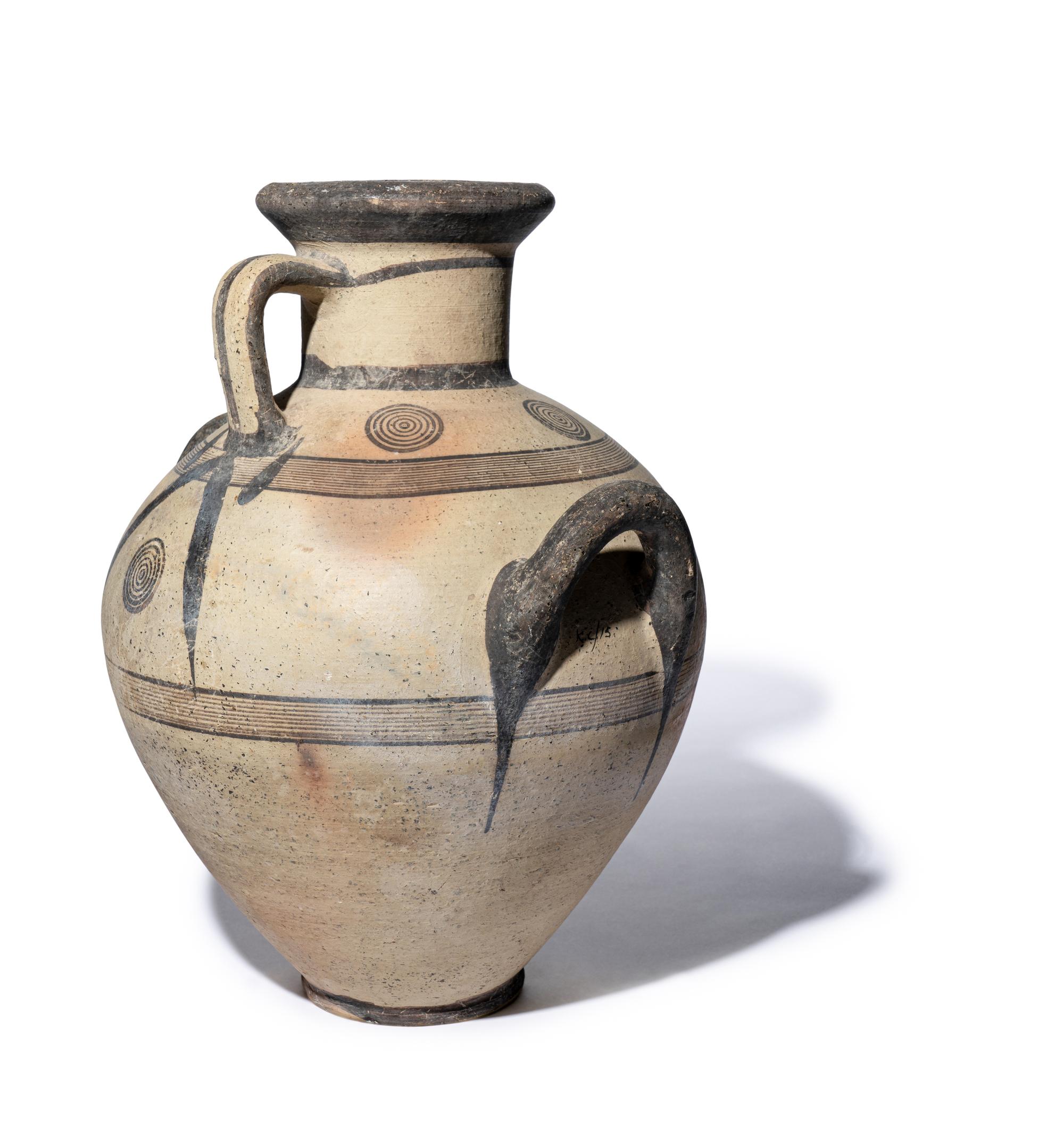A Cypriot Bichrome Ware Hydria