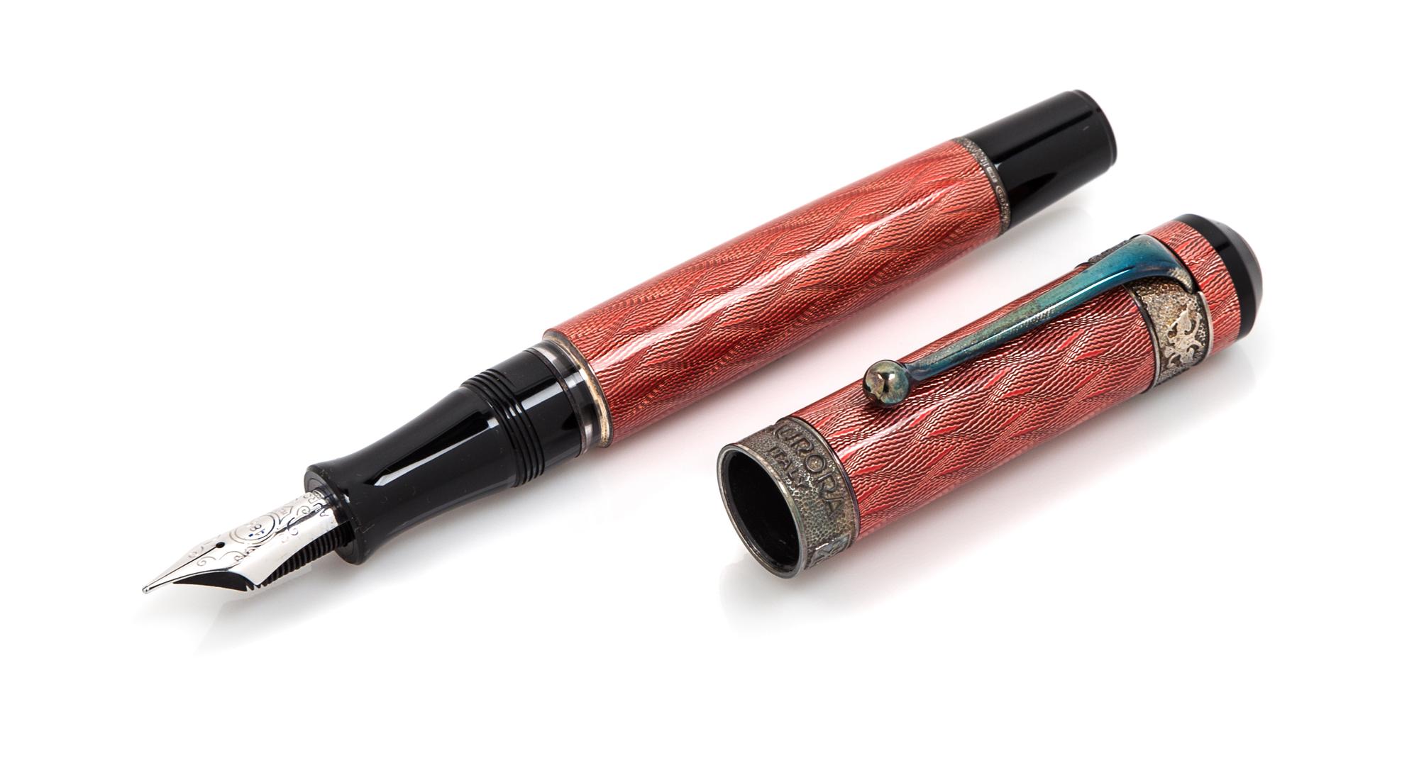 An Aurora St. Petersburg Tricentennial Limited Edition Fountain Pen and Ink Set