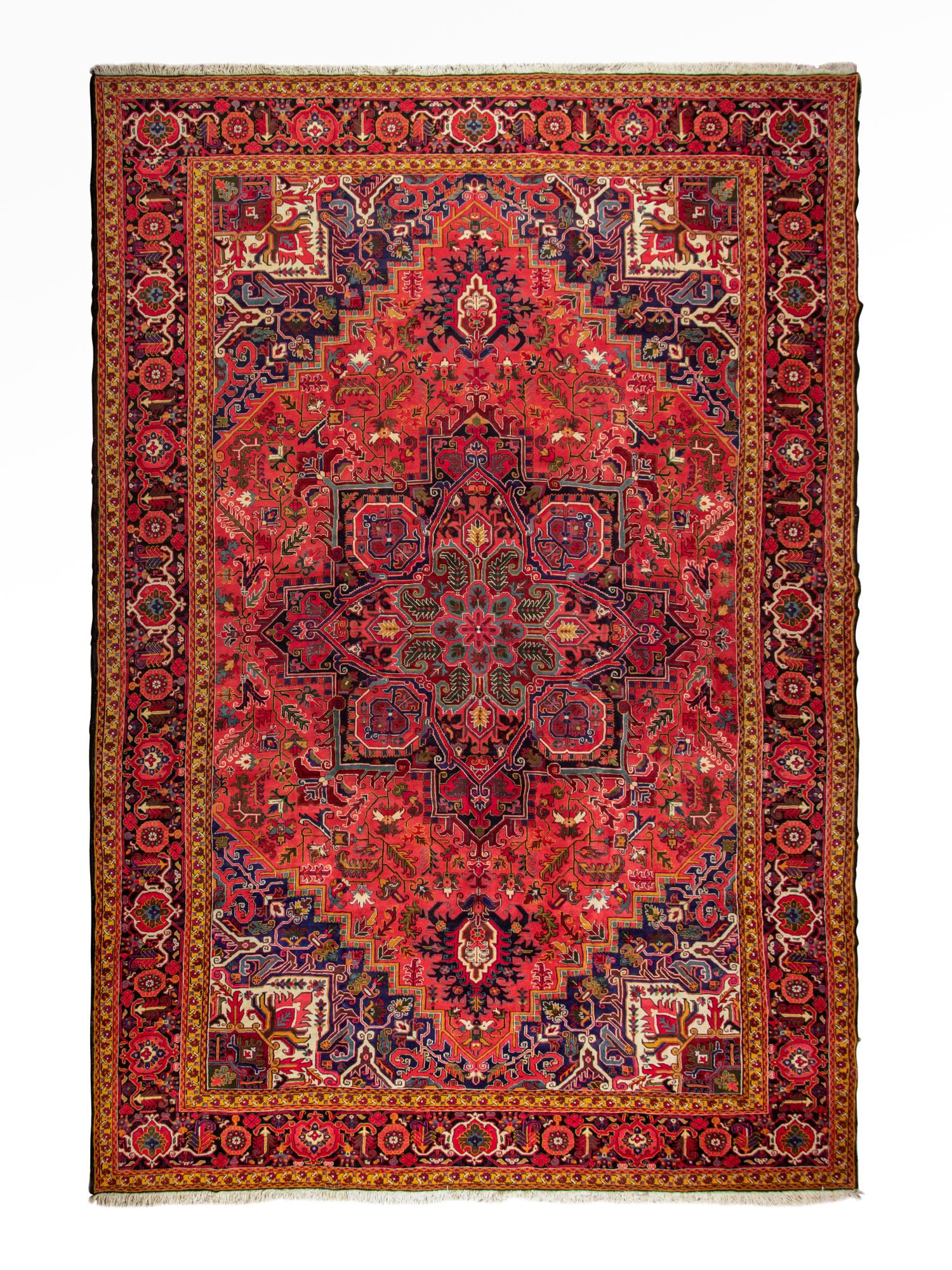 A Heriz Wool Rug
