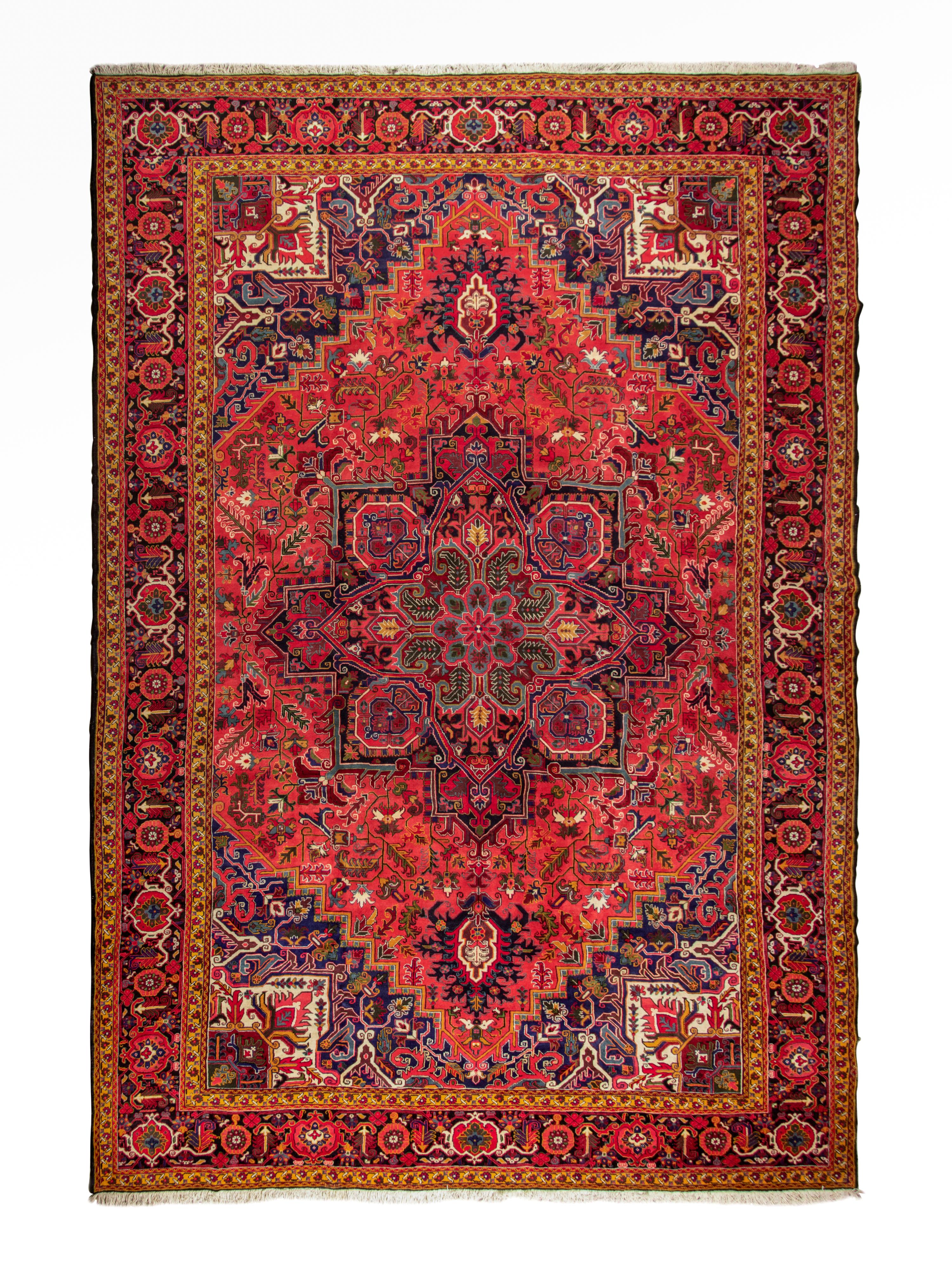 A Heriz Wool Rug