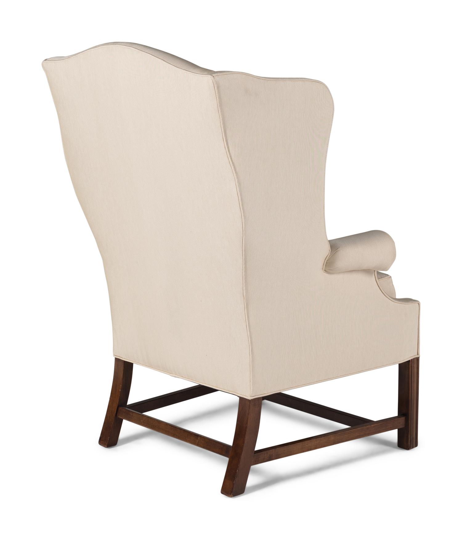 A George III Style Wing Chair