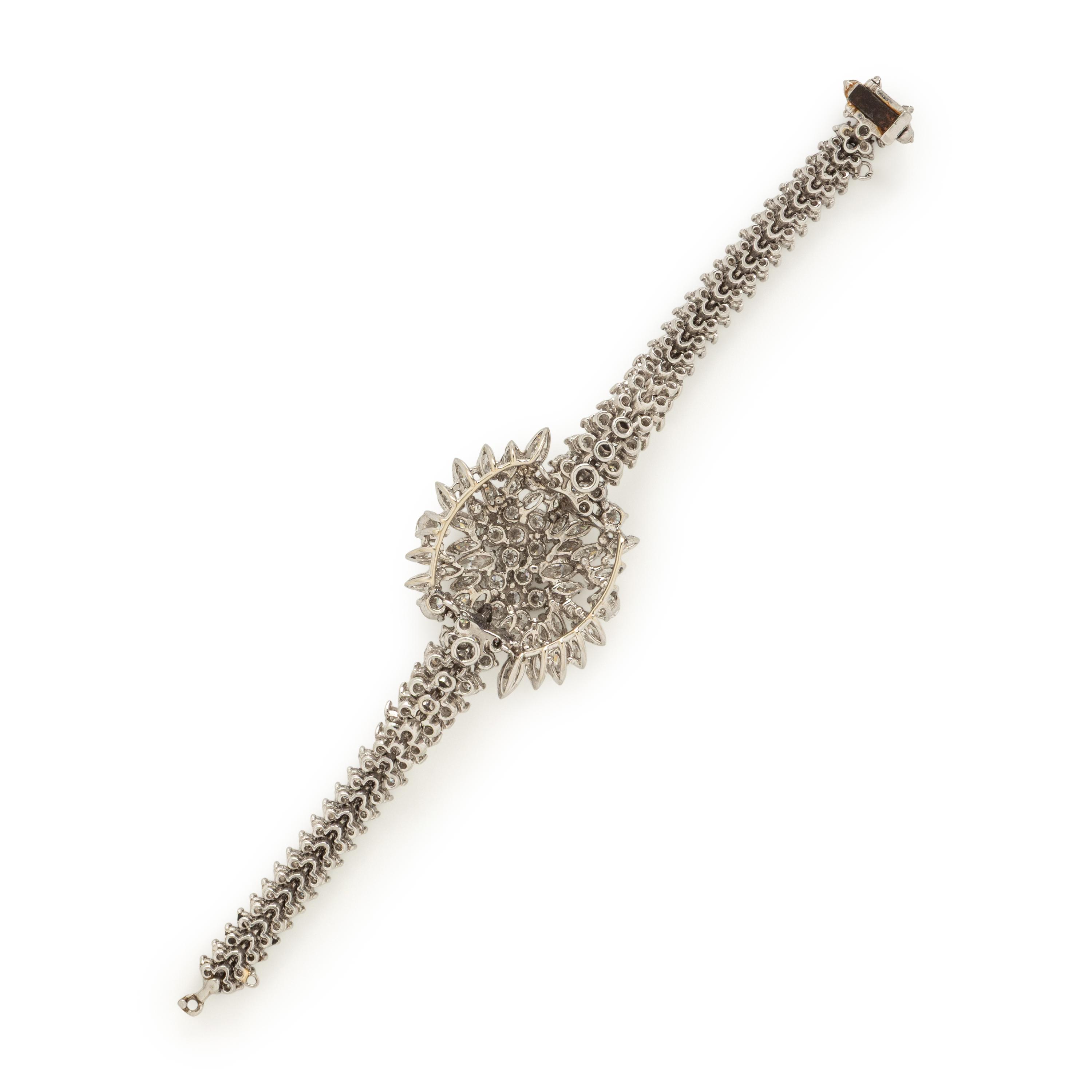 Diamond and Platinum Bracelet