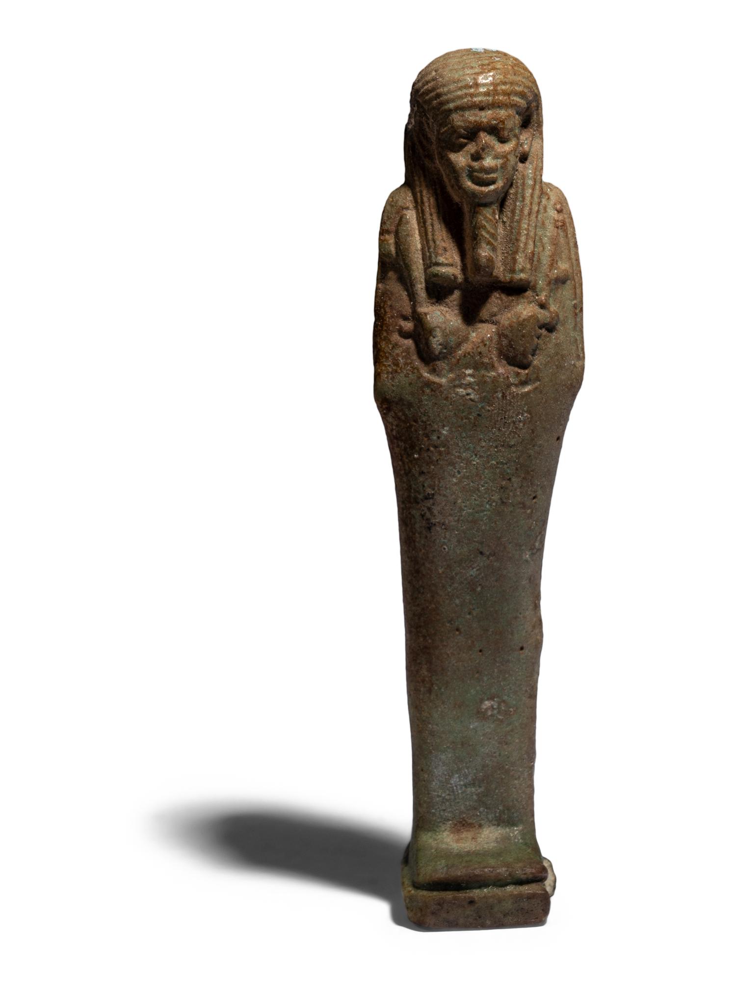 An Egyptian Faience Ushabti