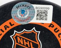 A Group of Maurice Richard and Jean Béliveau Montreal Canadiens Signed Autograph Hockey Pucks (Beckett Authentication Services BAS Certified)