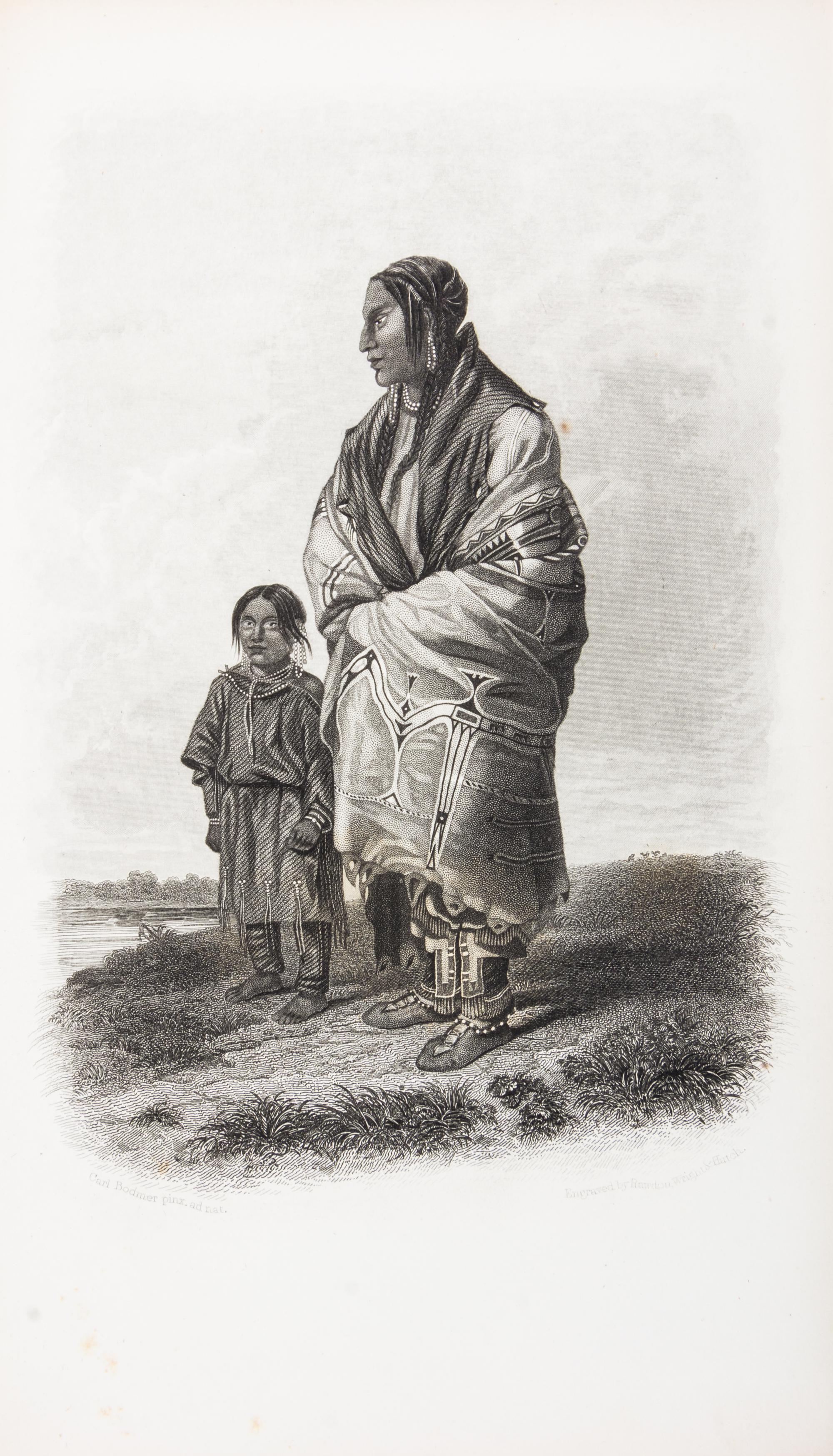 CATLIN, GEORGE. Letters and Notes on the Manners... of the North American Indians. Phil., 1857. 2 vols.