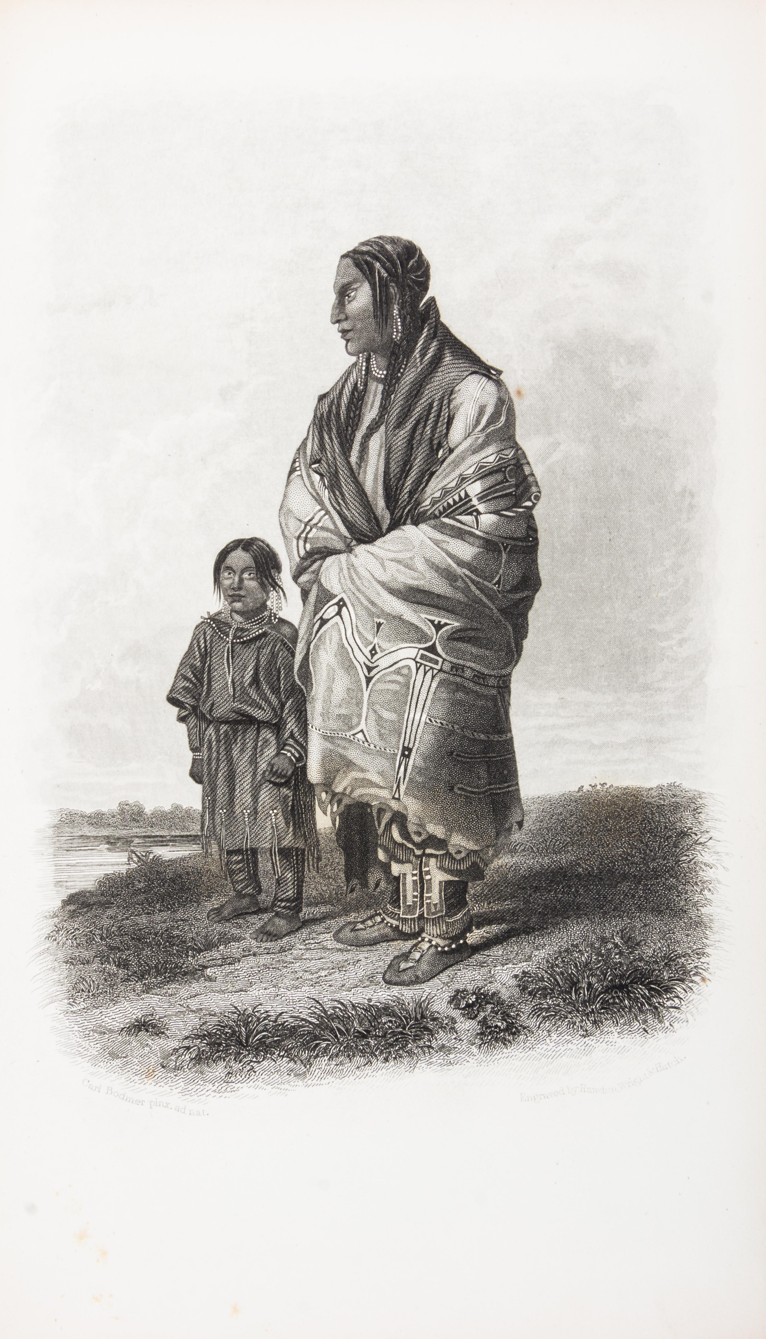 CATLIN, GEORGE. Letters and Notes on the Manners... of the North American Indians. Phil., 1857. 2 vols.