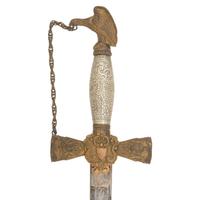 Pre-Civil War Silver Hilted Eagle Pommel Militia Presentation Sword of John Starkweather - Milwaukee Light Guard and later Civil War General