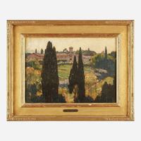 Georges Paul Leroux (French, 1877–1957) A Pair of Landscapes