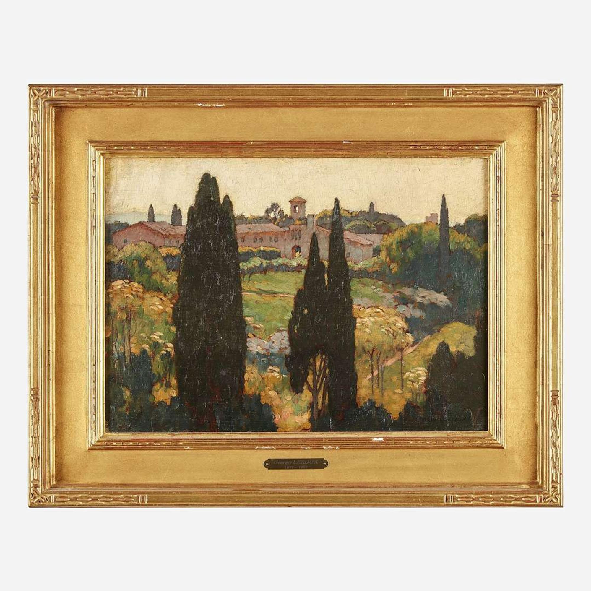 Georges Paul Leroux (French, 1877–1957) A Pair of Landscapes