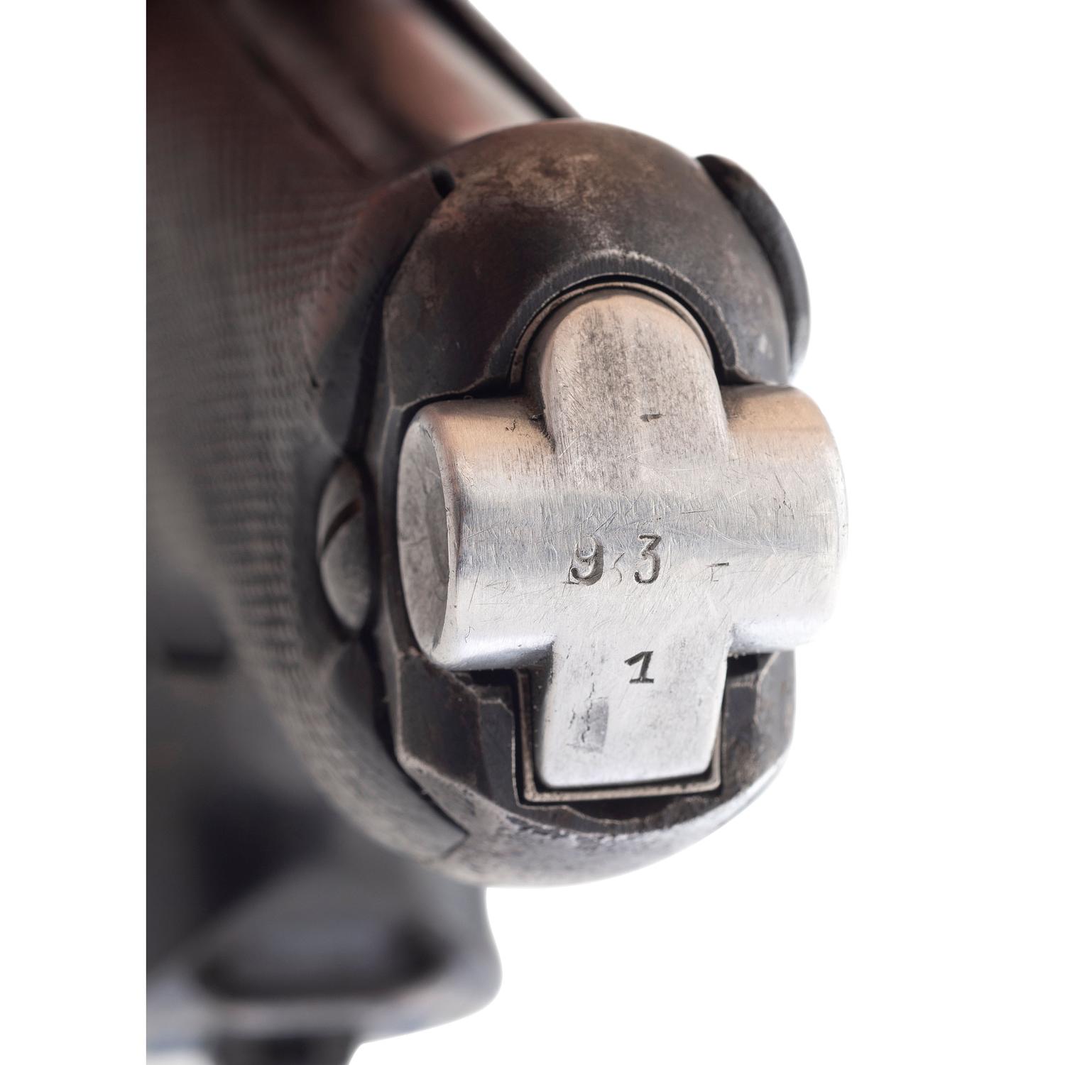 ** DWM P.08 Luger Made 1912 in Holster with Two WWII Magazines