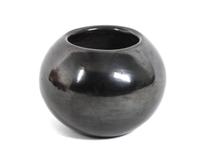 Maria Poveka Martinez (1887-1980), San Ildefonso Height 3 x diameter 4 inches.