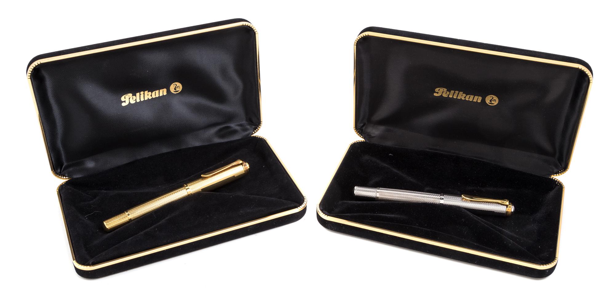 Two Pelikan Souveran: Sesquicentennial Commemorative Special Edition Fountain Pens