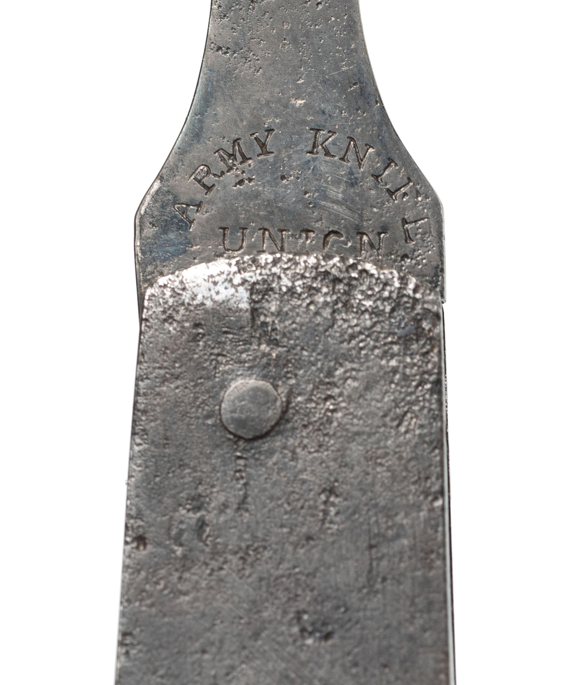 Union army knife variation patented by A. Hills.
