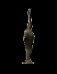 A Roman Bronze Herm Finial