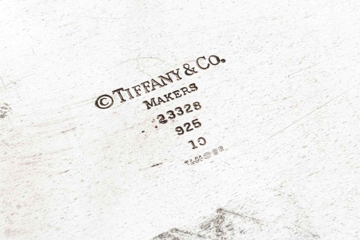A Tiffany and Co. Silver Cigarette Box