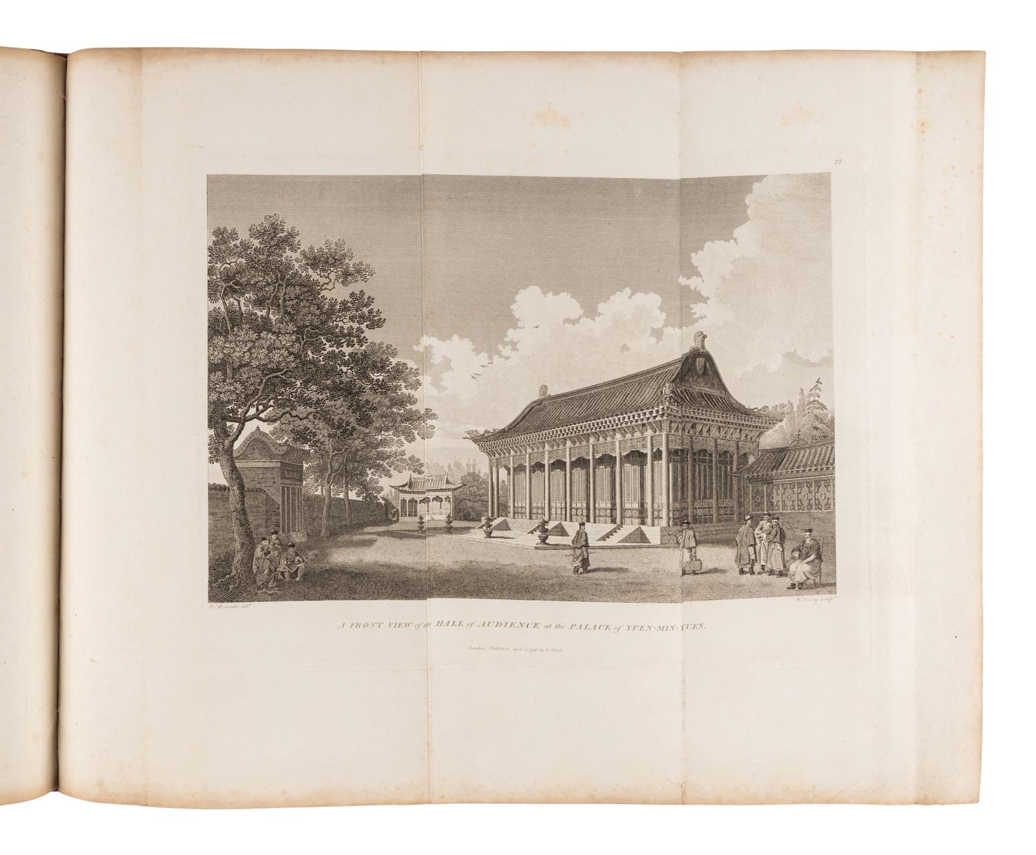STAUNTON, George Leonard (1737-1801). An Authentic Account of an Embassy from the King of Great Britain to the Emperor of China... taken chiefly from the papers of his Excellency the Earl of Macartney . London: by W. Bulmer and Co. for G. Nicol, 1797.