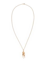 YELLOW GOLD AND DIAMOND PENDANT/NECKLACE