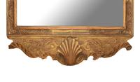An Irish George II Giltwood Mirror