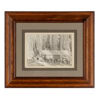[Western Americana]. A group of 6 photographs of ranch scenes, cowboys and Native Americans, incl. images by Kirkland.