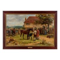 George Goodwin Kilburne (British, 1839–1924) — The Sale of the Squire's Goods, 1895
