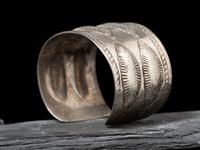 Wide Navajo Ingot Cuff Bracelet, Collected by Hoffman Birney (1891-1958)