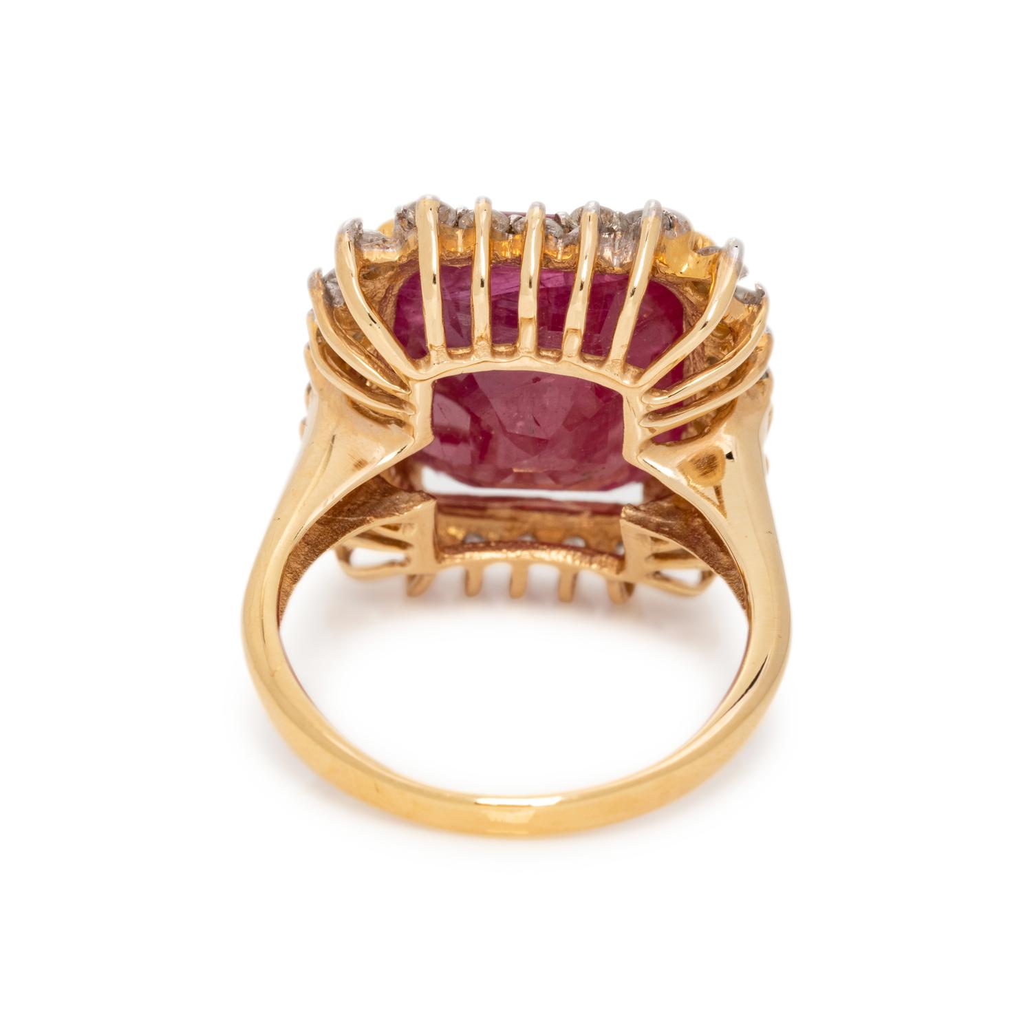RUBY AND DIAMOND RING
