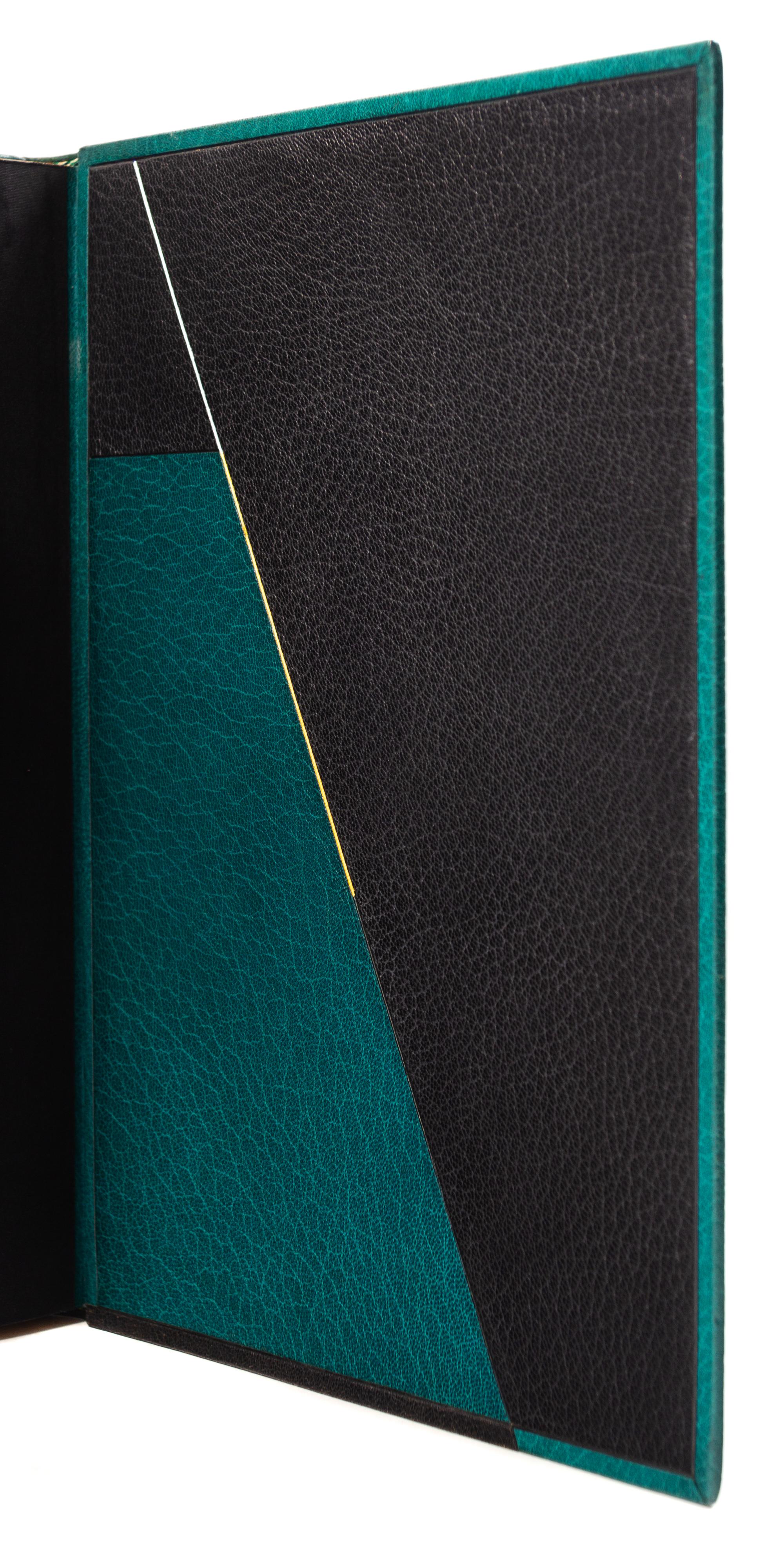 [BINDINGS]. [LÉOTARD, GENEVIÈVE - BINDER]. A group of 2 works in fine Art Deco bindings by Léotard, comprising: