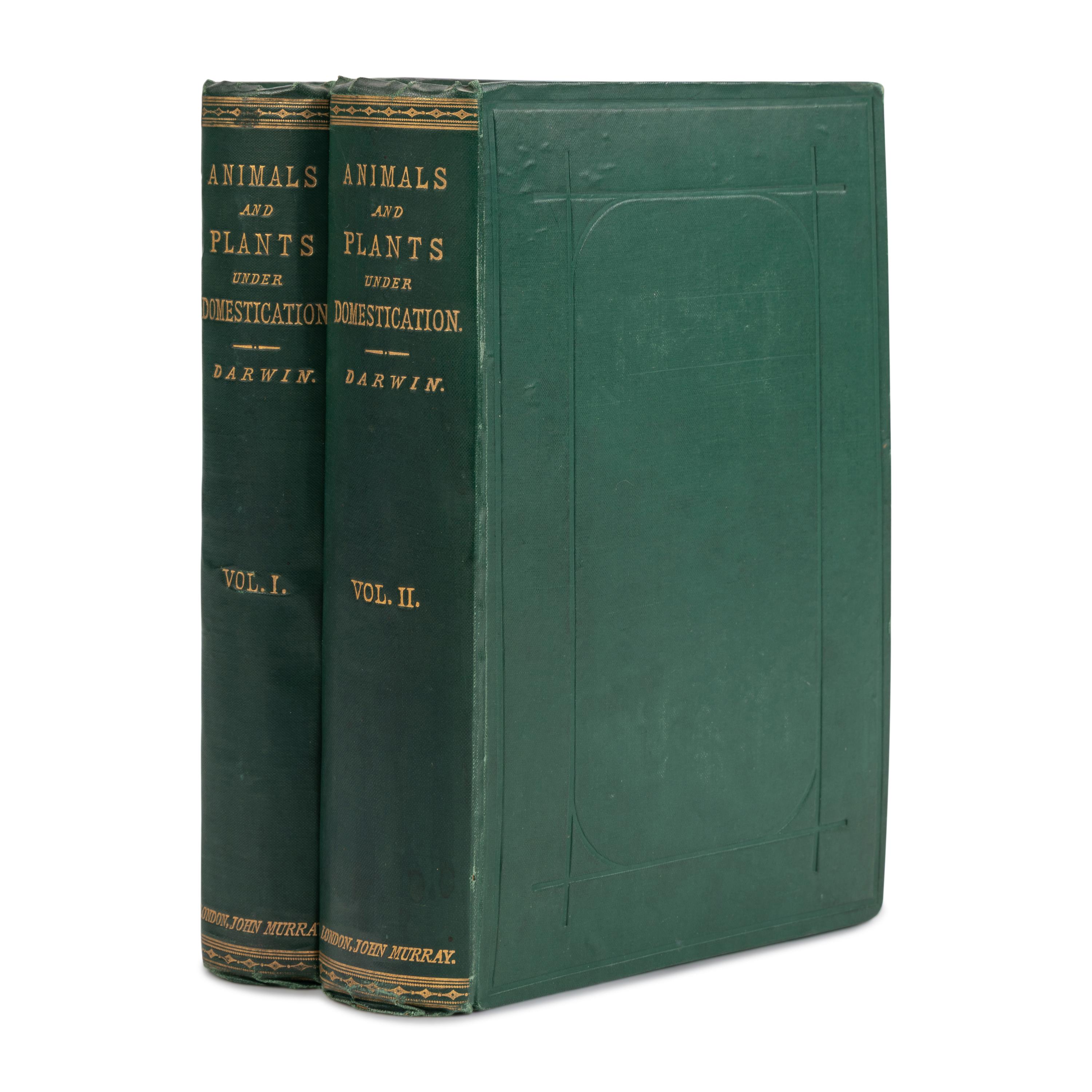 Darwin, Charles (1809-1882). The Variation of Animals and Plants under Domestication . London: John Murray, 1868.