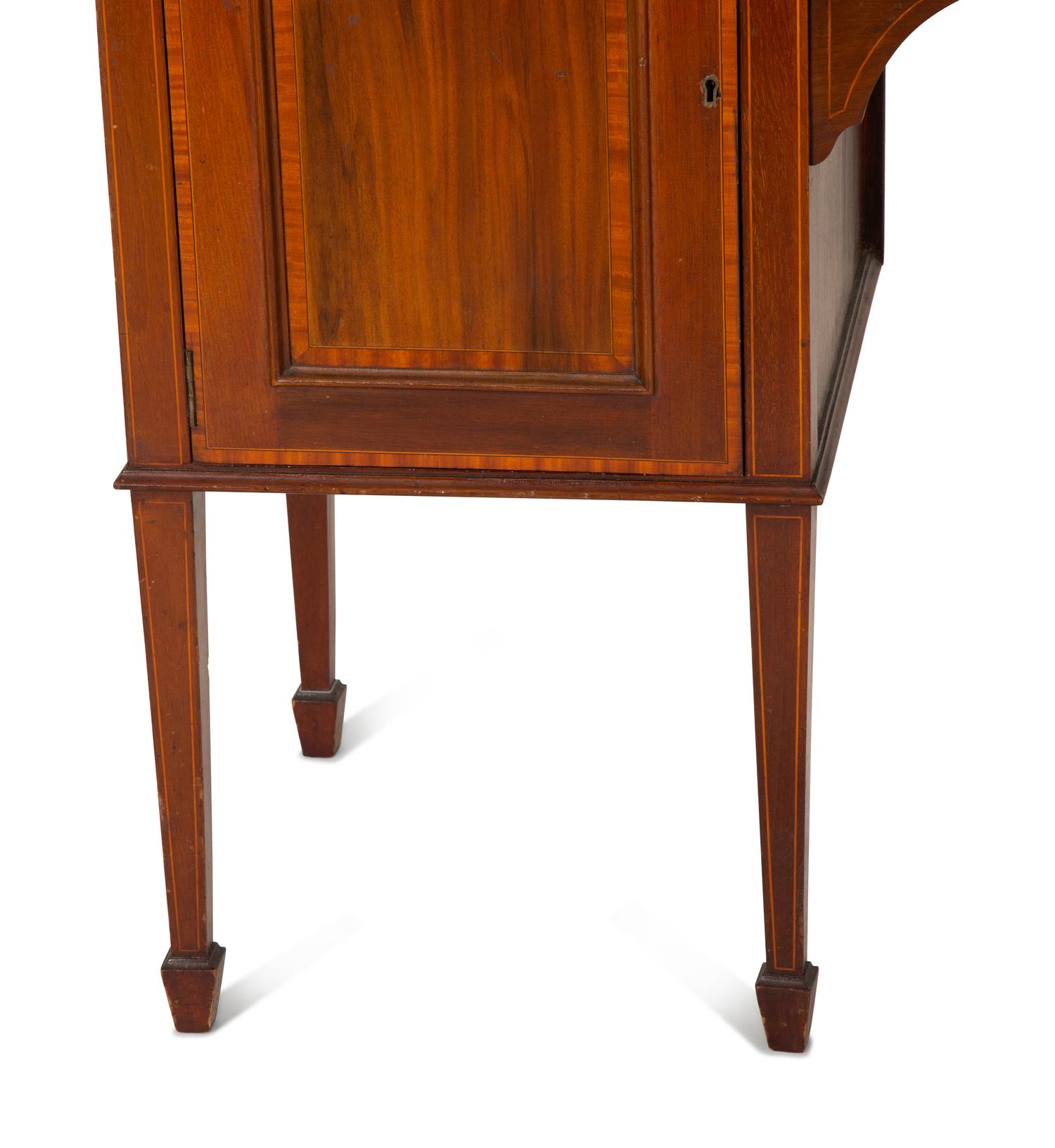 A George III Style Mahogany Side Board