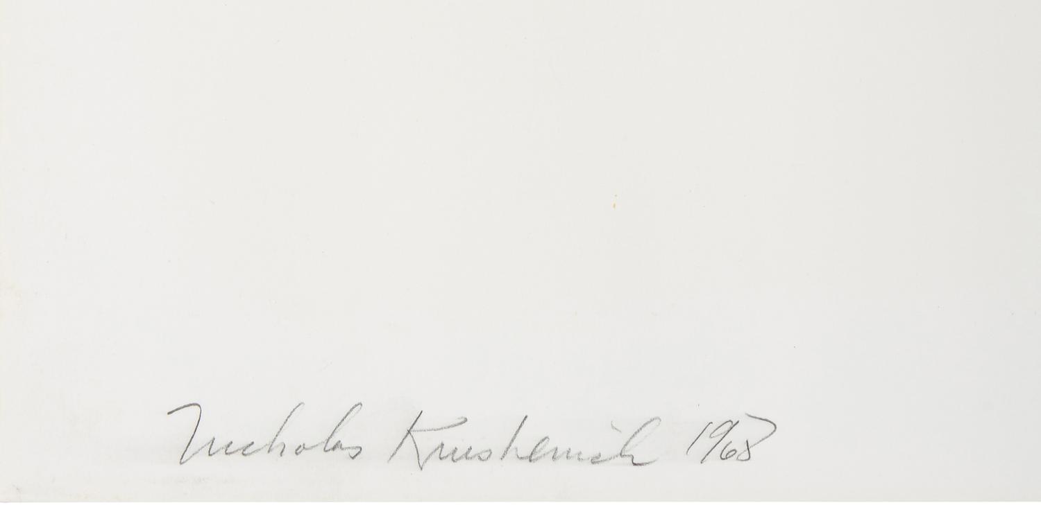 Untitled (No. 8) (from Iron Butterfly ), 1968