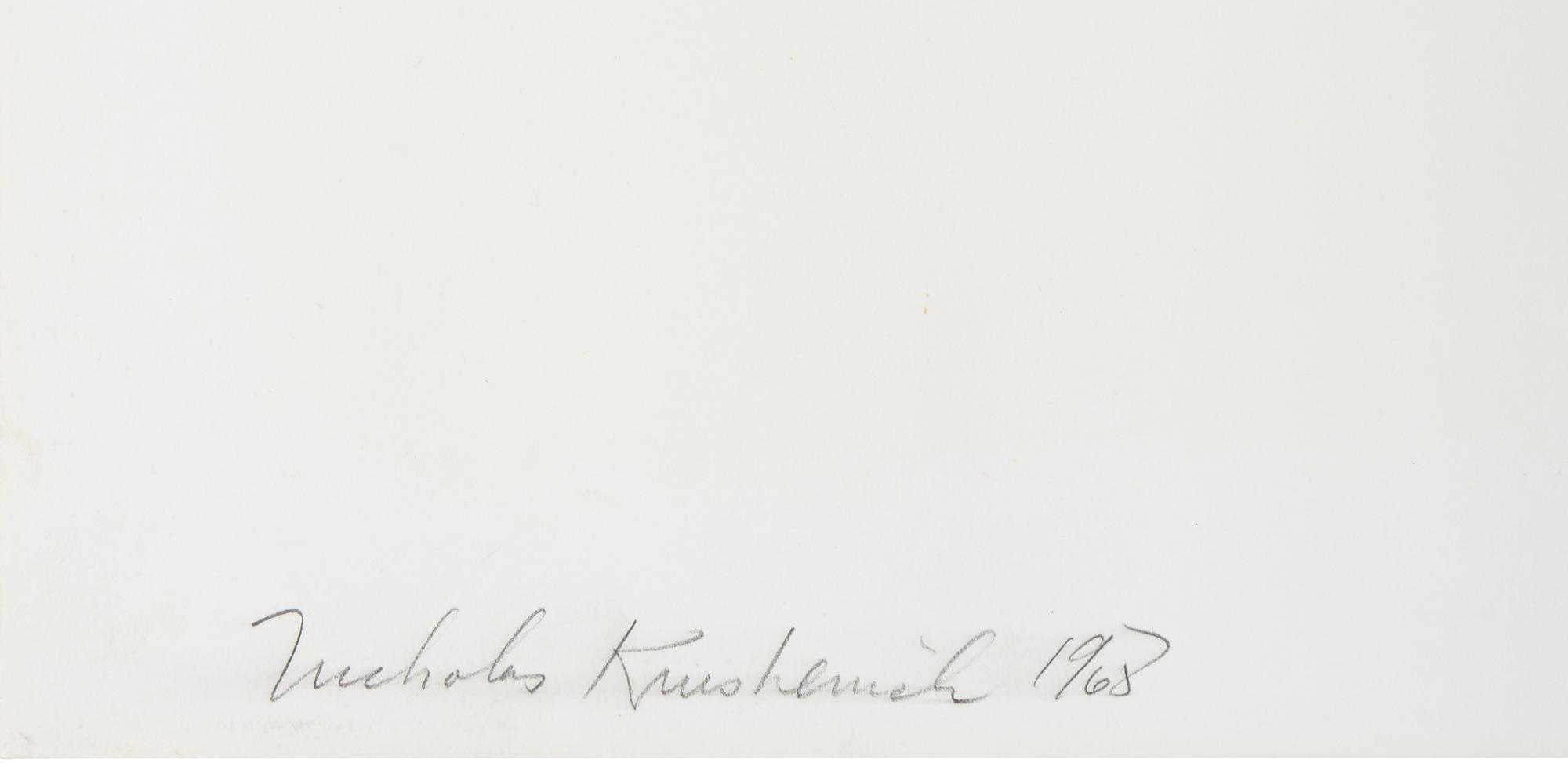 Untitled (No. 8) (from Iron Butterfly ), 1968