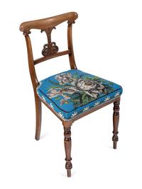A Set of Six Regency Rosewood Side Chairs
