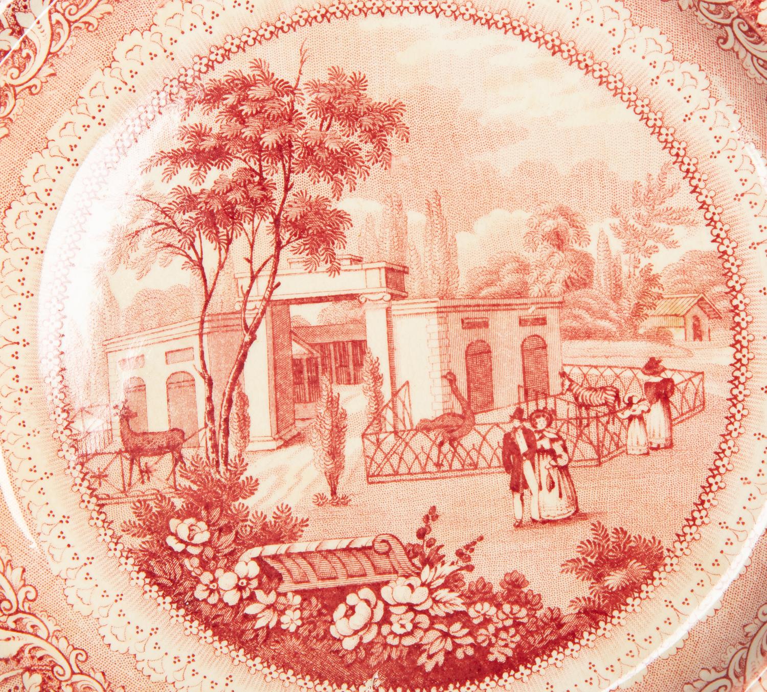 A Collection of English Transferware Plates