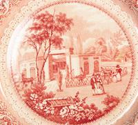 A Collection of English Transferware Plates