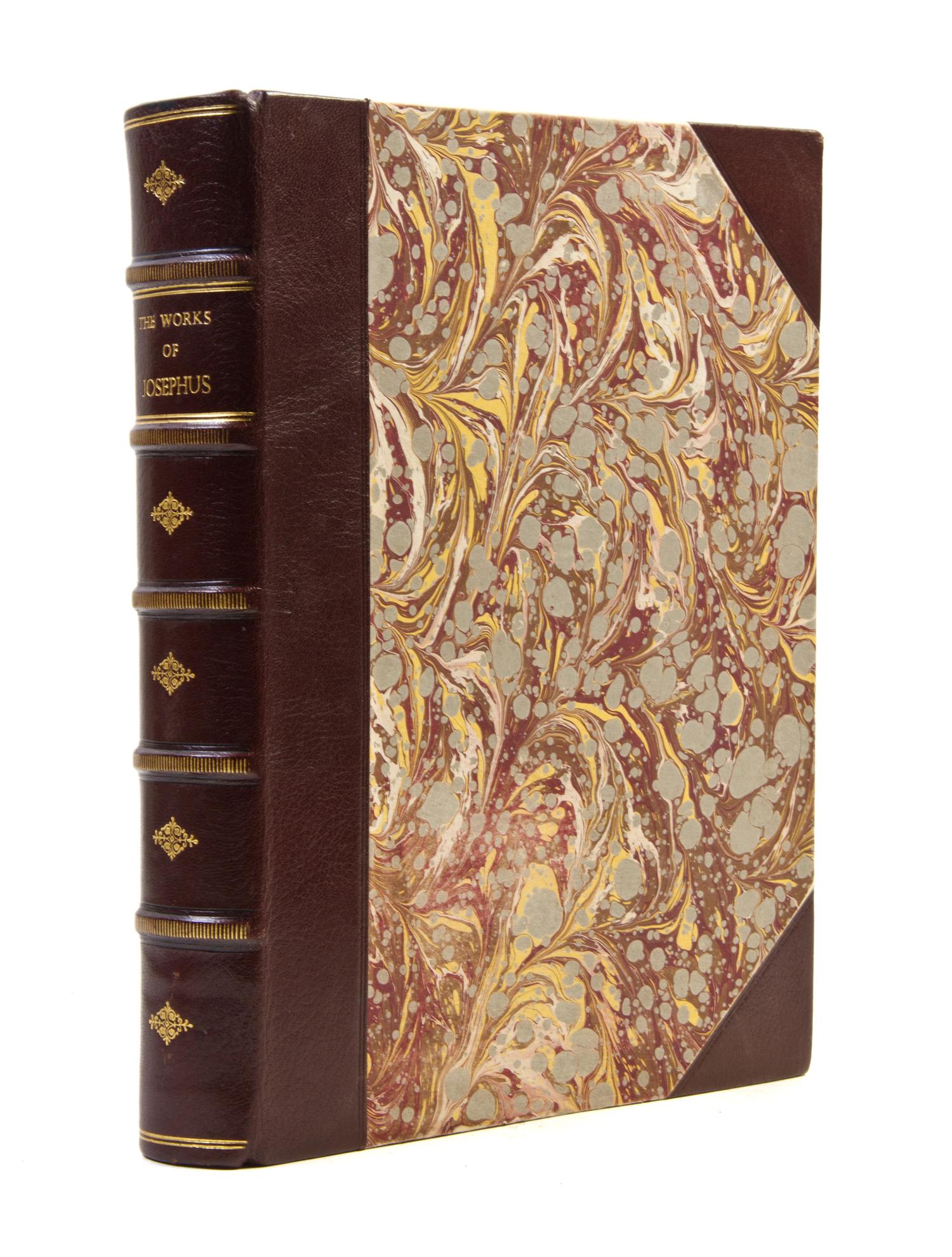 (JOSEPHUS, FLAVIUS) WHISTON, WILLIAM, trans. The Complete Works. London, n.d.