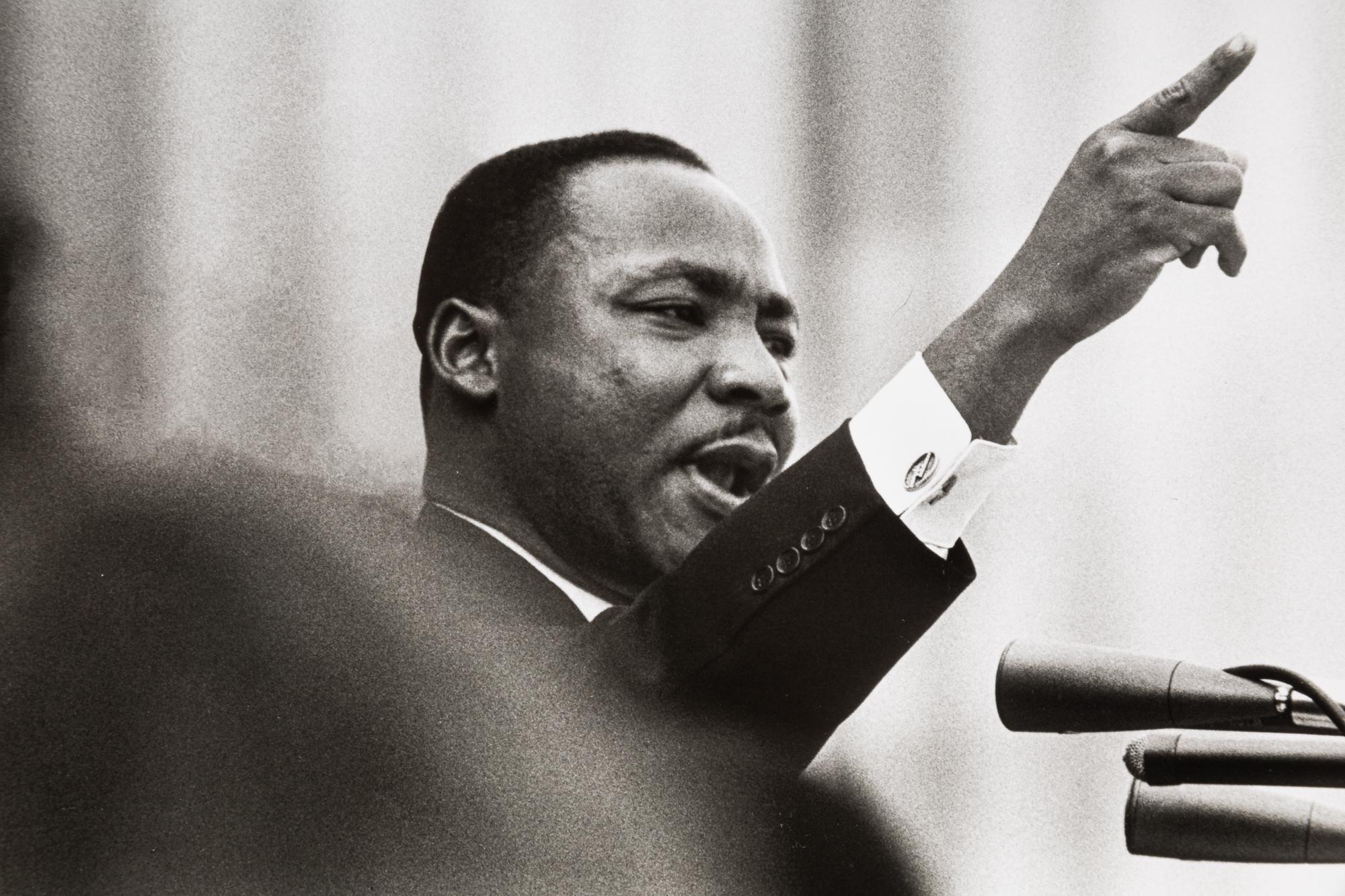 Flip Schulke (1930-2008) The Reverend Martin Luther King, Jr., 1963