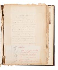 [NATIVE AMERICANS]. JUNKIN, William W. (1831-1903). A Collection of Indian Photographs and Views with Photos of a Few White Employes [ sic ] Together with Some Indian Letters and Paintings. Made by W.W. Junkin, Fairfield, Iowa. 1889-93.