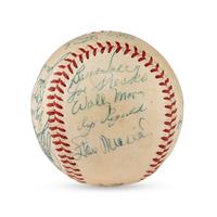 A 1954 St. Louis Cardinals Team Signed Autograph Baseball Featuring Stan Musial (Beckett Authentication Services)