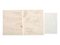 [CIVIL WAR - NAVY]. A group of letters related to the West Gulf Blockading Squadron, comprising: