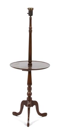 A George III Style Mahogany Lamp Table